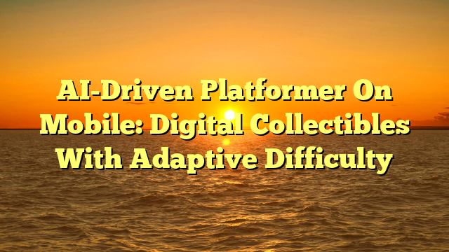 AI-Driven Platformer On Mobile: Digital Collectibles With Adaptive Difficulty