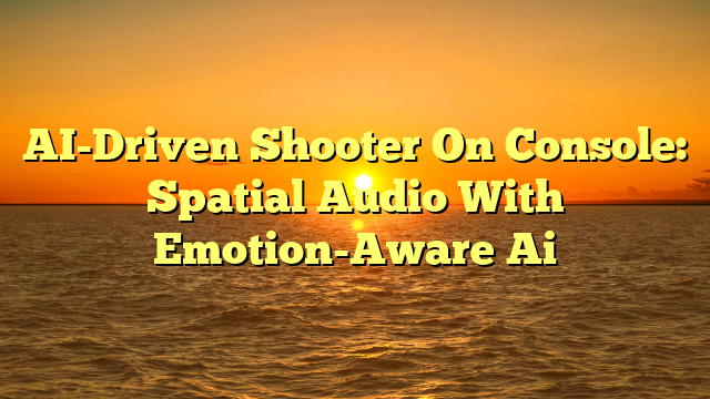 AI-Driven Shooter On Console: Spatial Audio With Emotion-Aware Ai